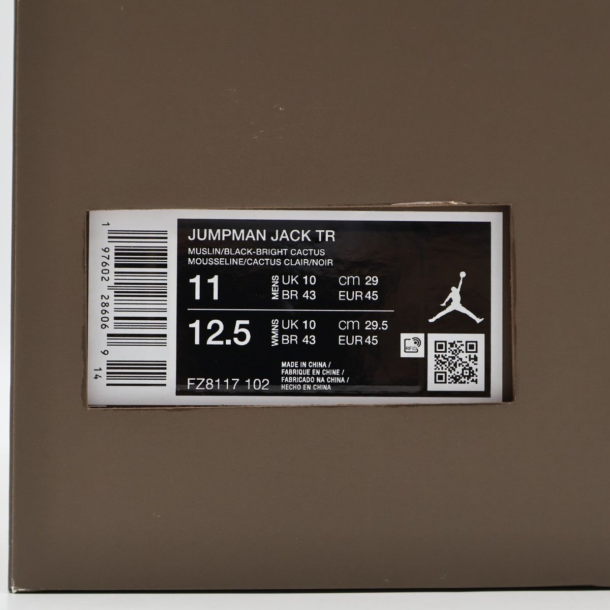 FZ8117-102 Travis Scott Nike Jordan Jumpman Jack TR CJ1 T-Rexx Bright (Men's)