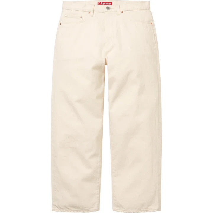 Supreme Baggy Selvedge Jean (25FW) Natural