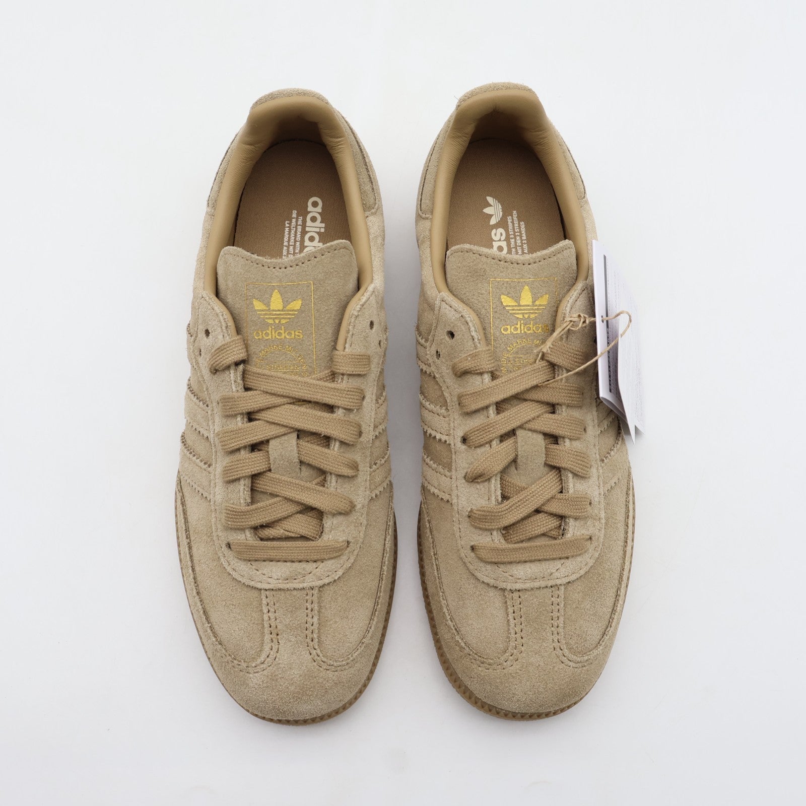 JR0889 adidas Originals Samba OG Cardboard Sand Strata Gold Metallic (Men's)