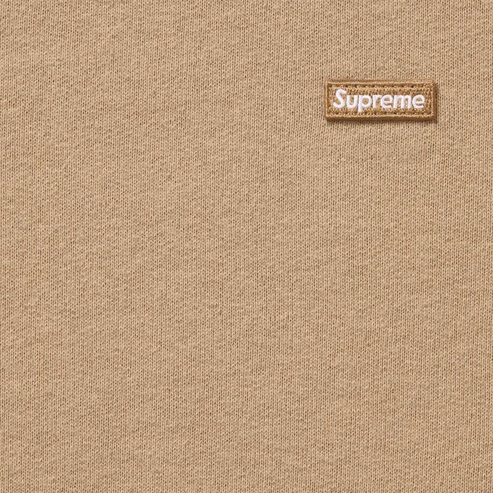 Supreme Small Box Crewneck Tan