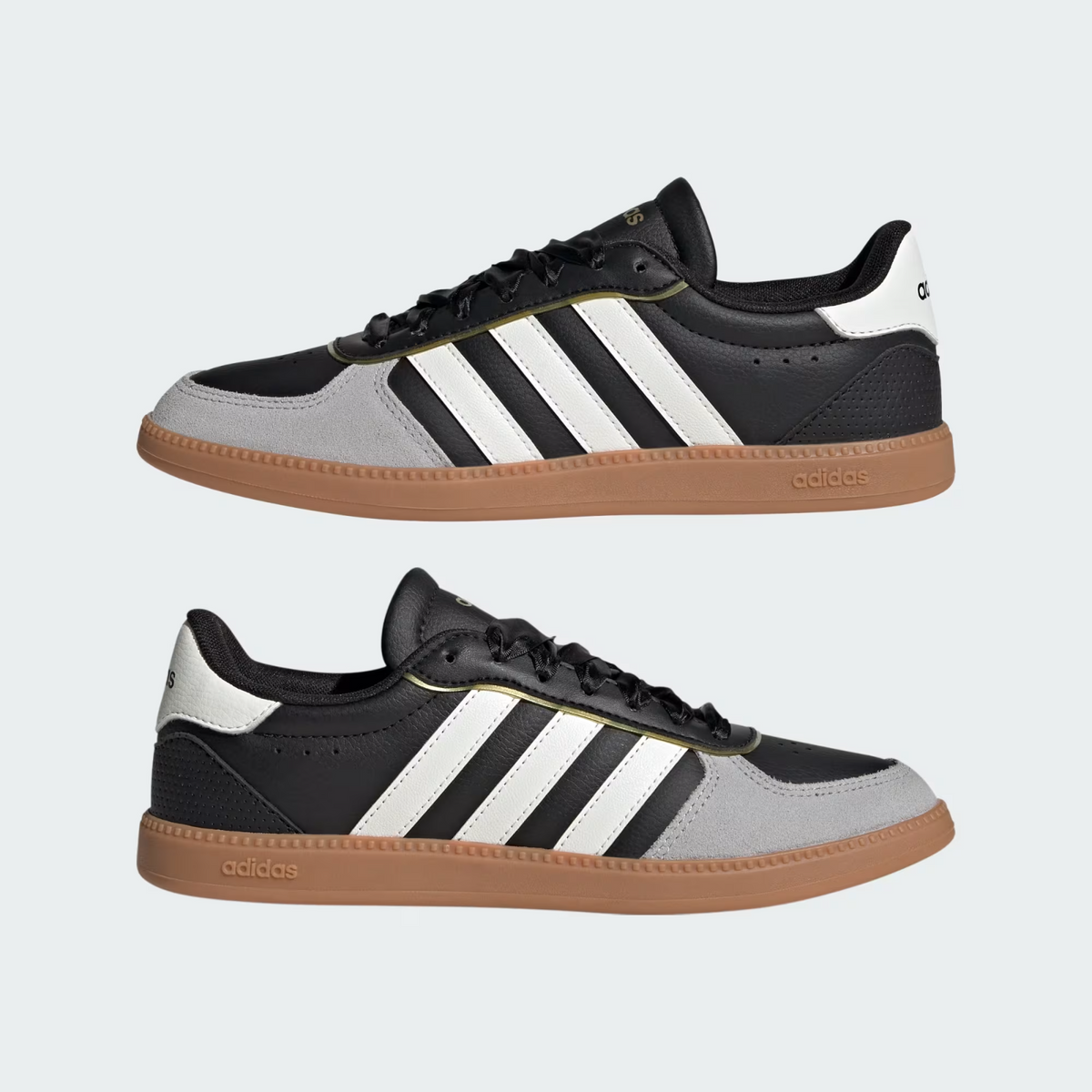 JQ8255 adidas Breaknet Sleek Core Black Core White Gum (Women's)