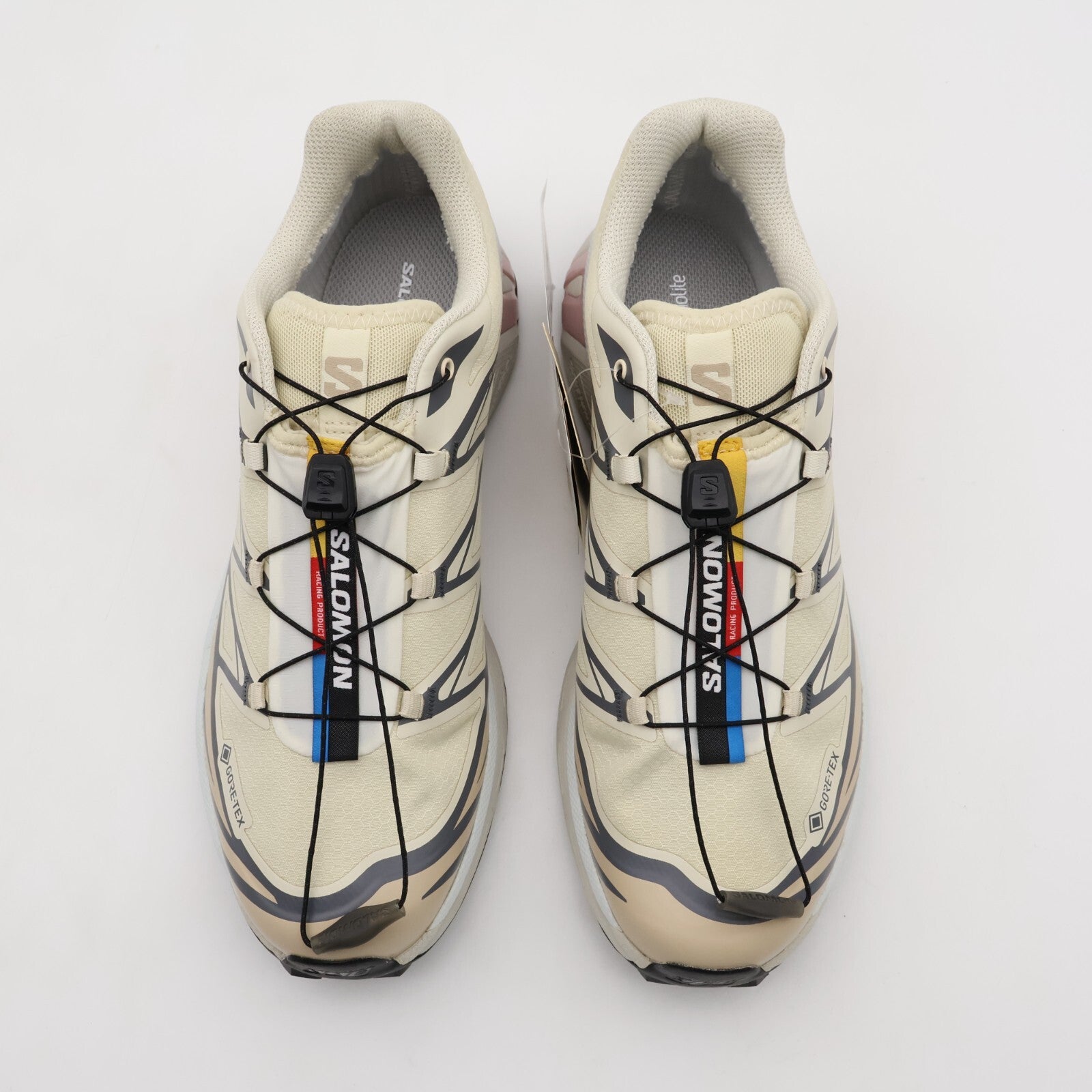 L47581200 Salomon XT-6 GORE-TEX Almond Milk Feather Gray Pale Mauve (Men's)