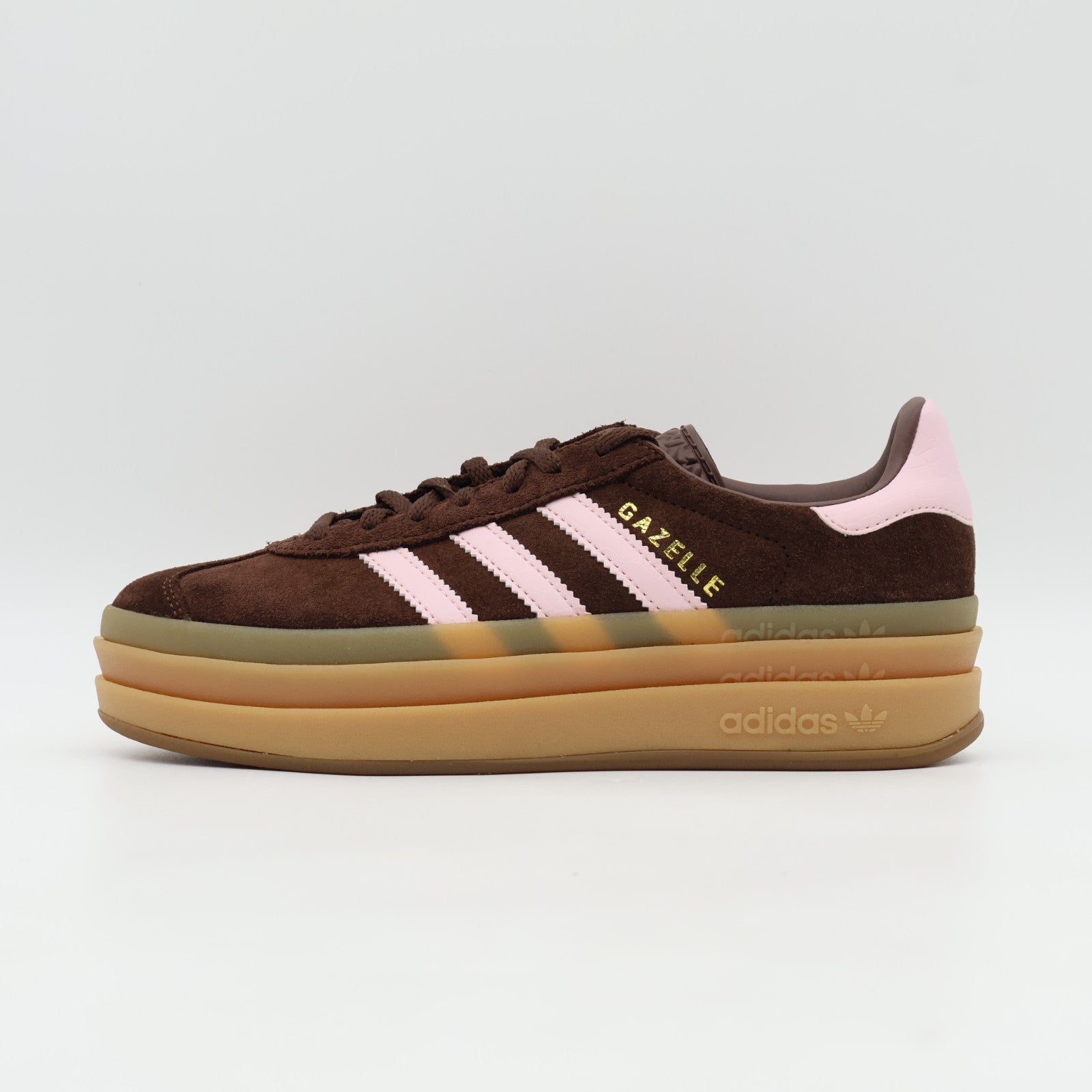 JR7523 adidas Originals Gazelle Bold Auburn Clear Pink Gum (Men's)