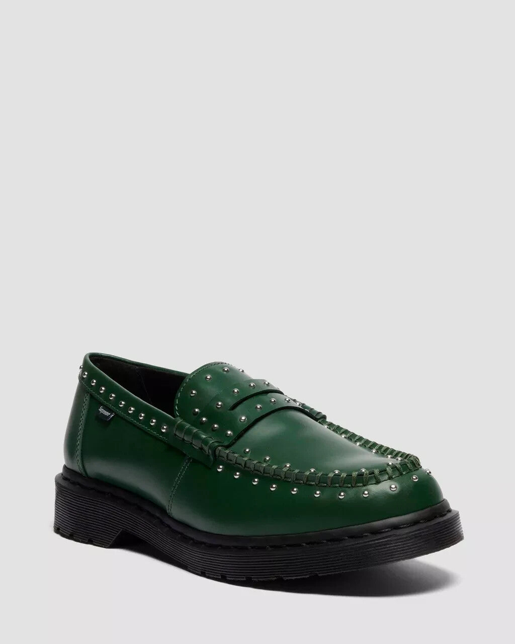 41873300 Supreme Ã Dr.Martens Studded Penton Loafer Dark Green 25SS Week (Men's)