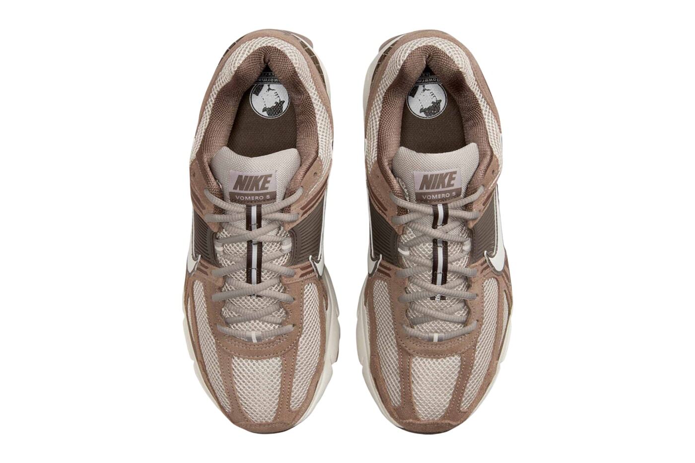 HF1553-004 Nike Zoom Vomero 5 College Grey Sail Mink Brown Light Orewood (Men's)