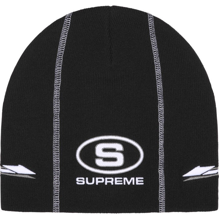 Supreme Racing Panel Beanie Black