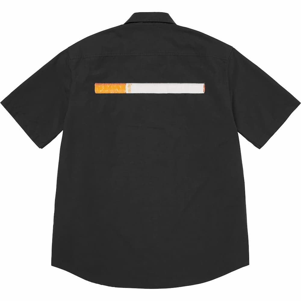 Supreme Cigarette S/S Shirt Black