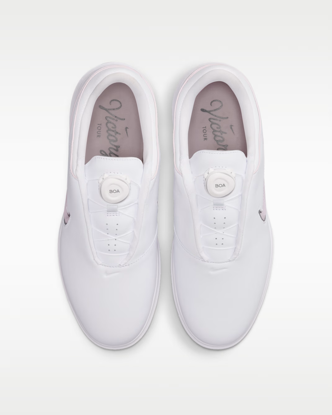 HM6545-104 Nike Victory Tour 4 Boa "White/Cool Grey/Bleached Lilac" (Men's)