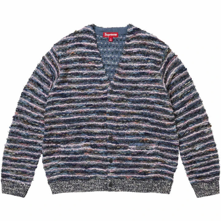 Supreme Textured Cardigan Navy