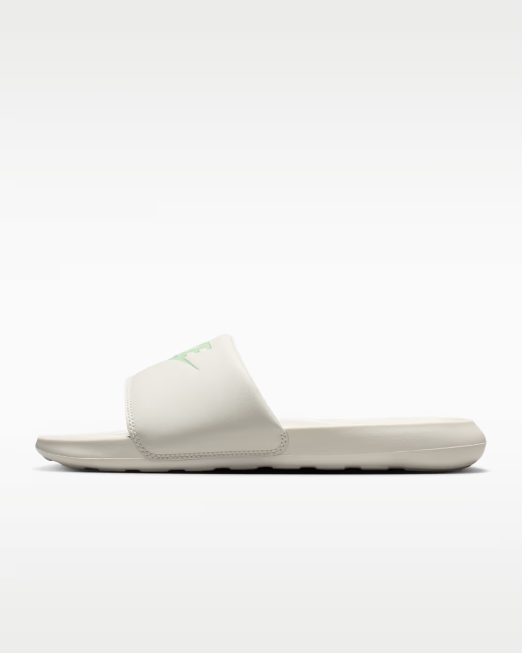 CN9677-109 Nike Victori One Slides "Sail/Cucumber Calm" (Women's)