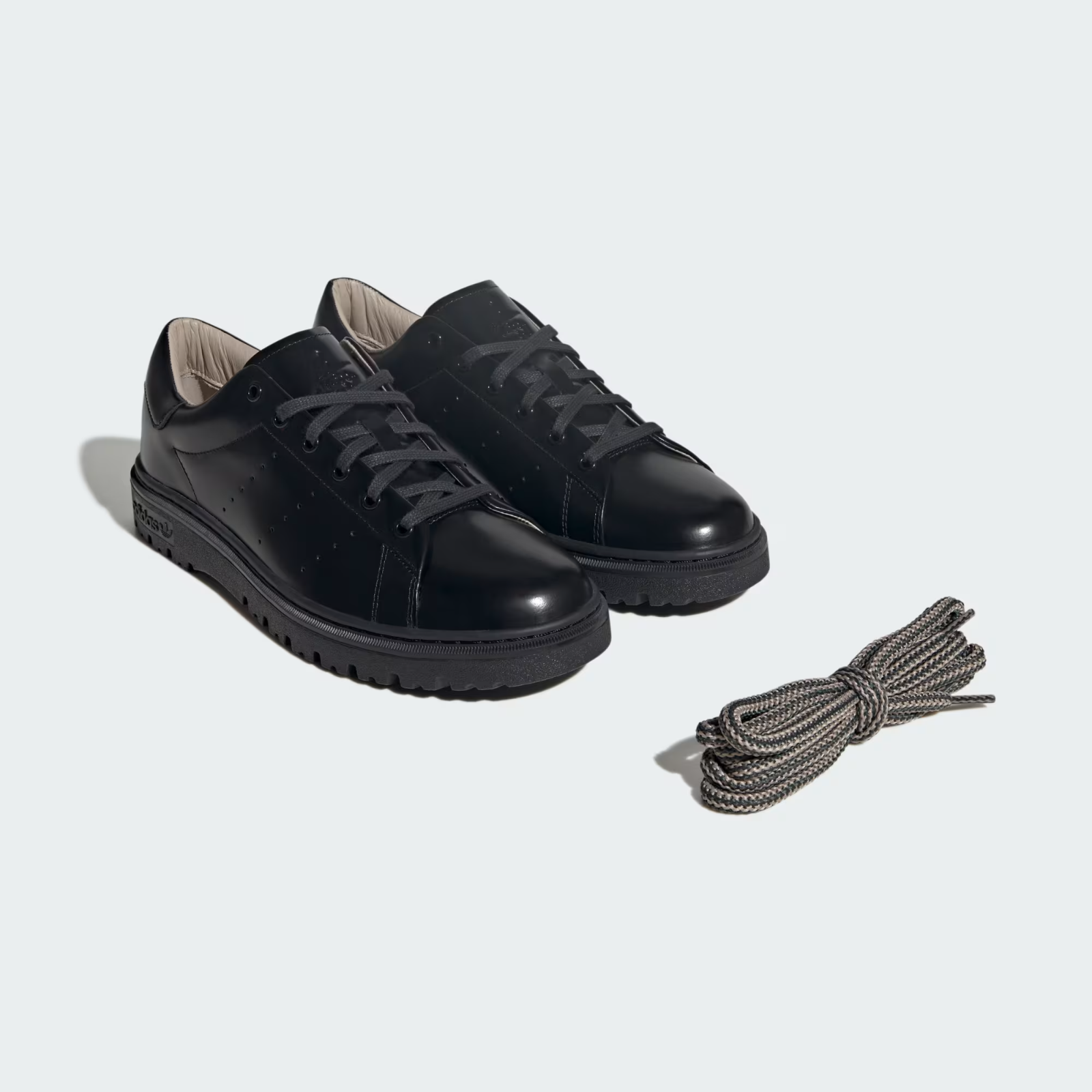 JQ5838 adidas Originals Stan Smith Freizeit Core Black Wonder Beige (Men's)