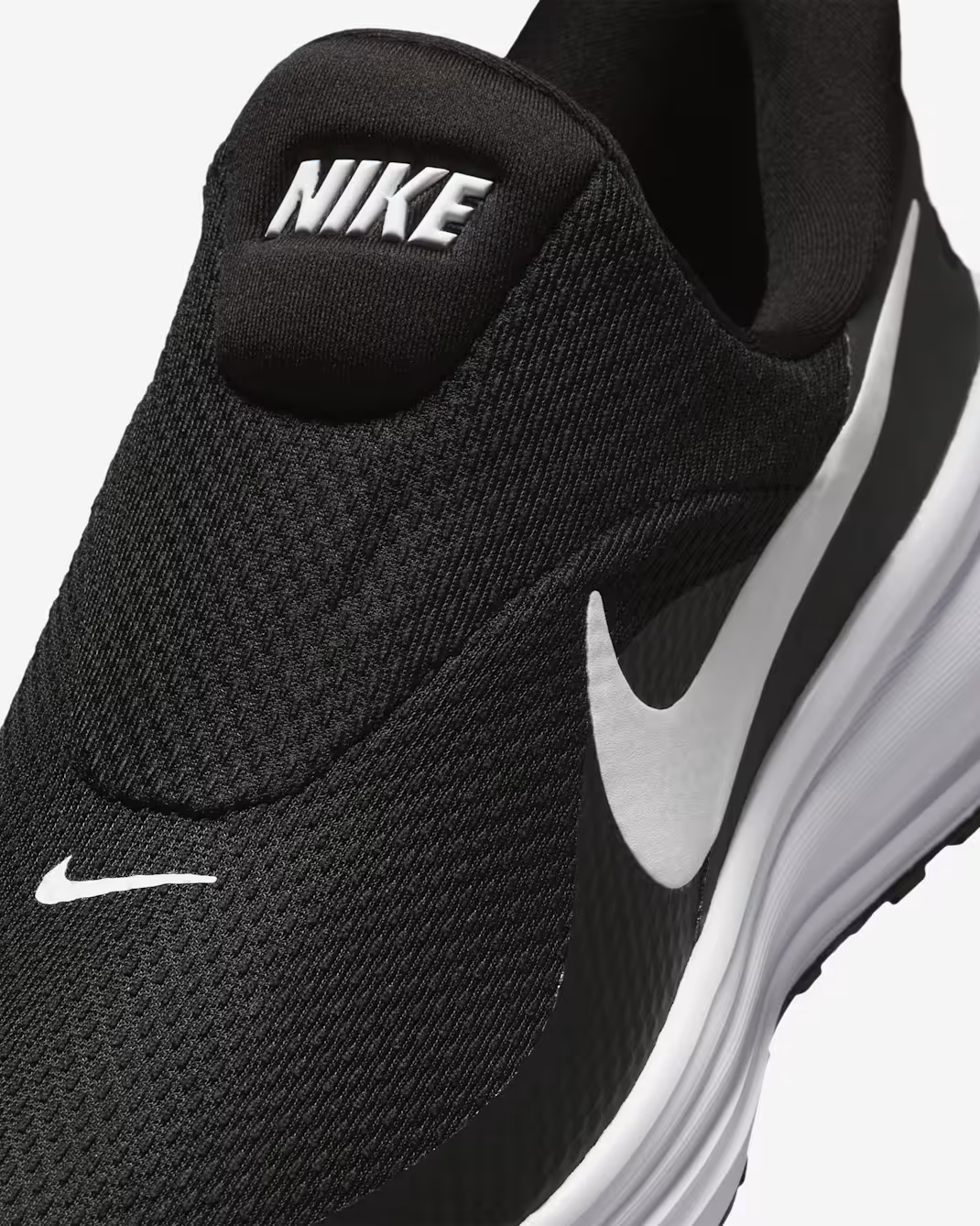 HQ2415-001 Nike Revolution 8 EasyOn Black White (Women's)