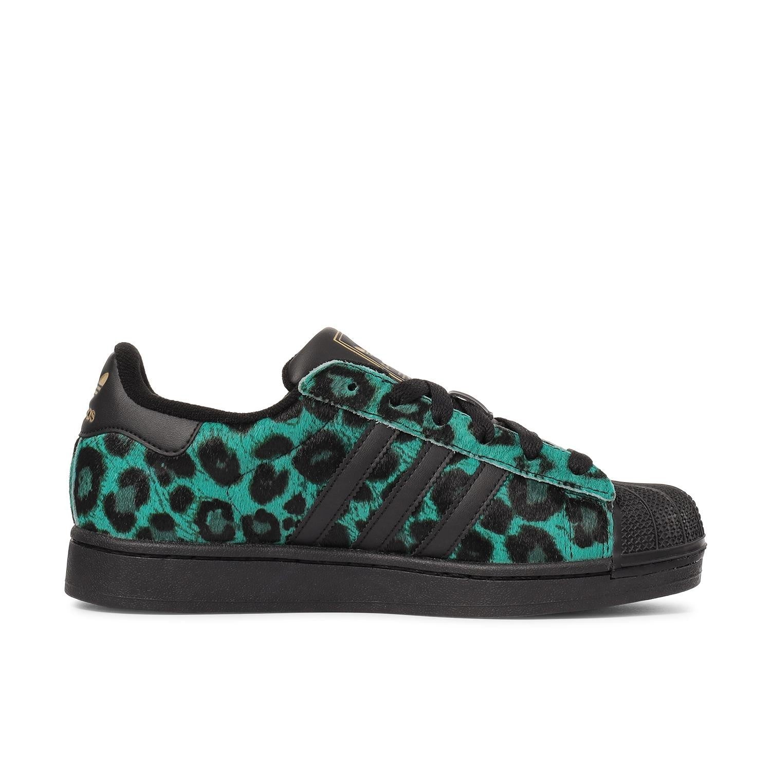 IH1636 adidas SUPERSTAR II SESCGR/CBLACK/GOLDMT (Women's)