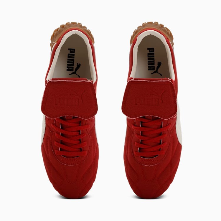 409960-02 Puma Avanti LS "Red Rhythm/Frosted Ivory"