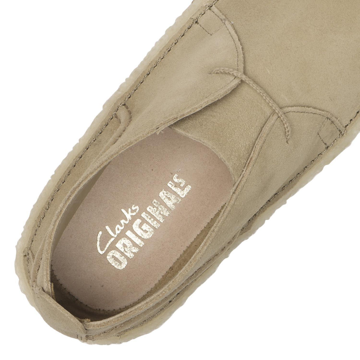 26180625 Clarks Desert Rain Dark Sand Suede (Men's)