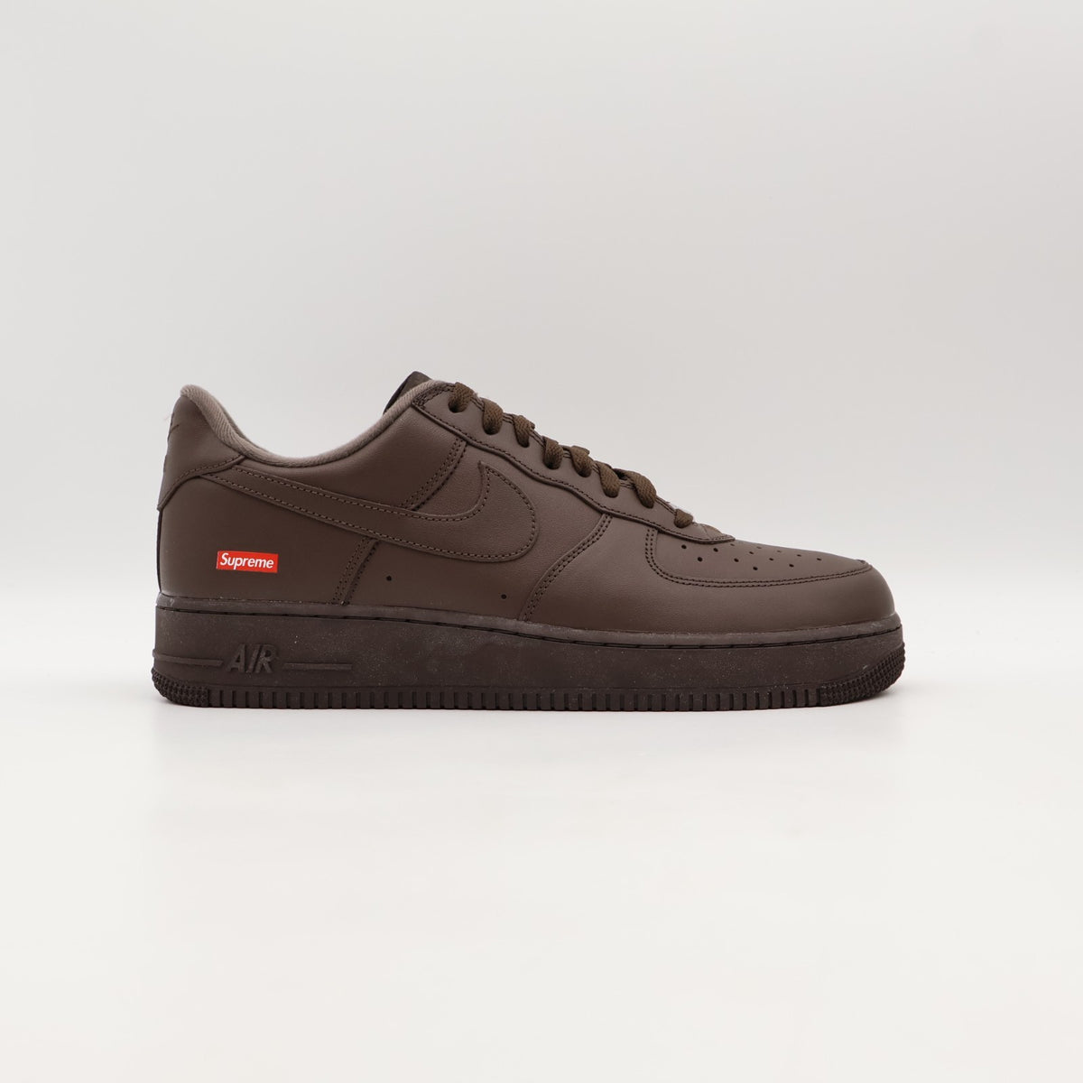 CU9225-200 Supreme Nike Air Force 1 Low Baroque Brown Chocolate Coffee (Men's)