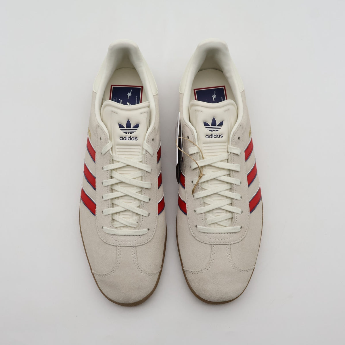 JS3042 Arsenal FC adidas Originals Gazelle Terrace Icons Off White Better (Men's