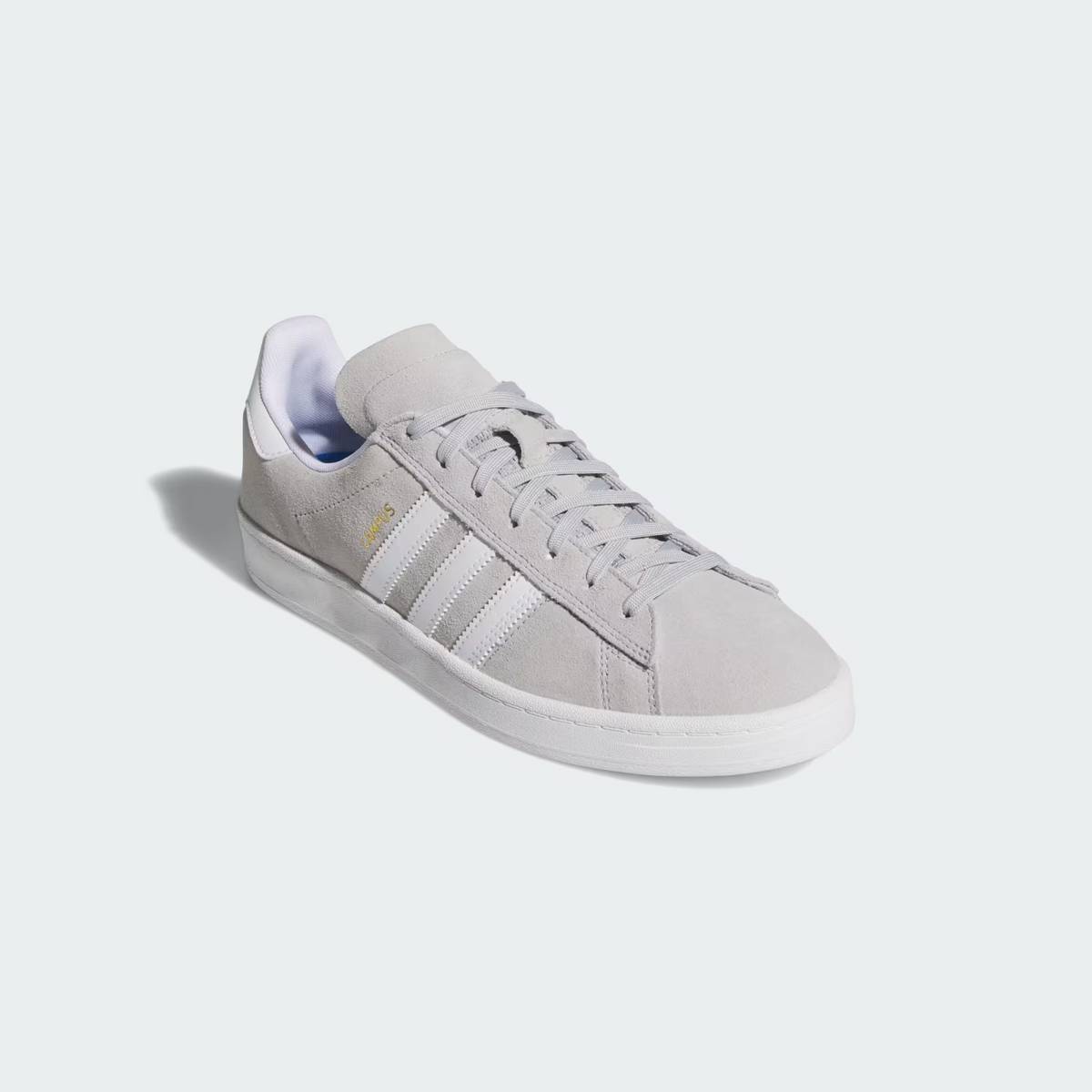 JP8541 adidas Originals Campus ADV Grey Two Cloud White Gold Metallic (Men's)