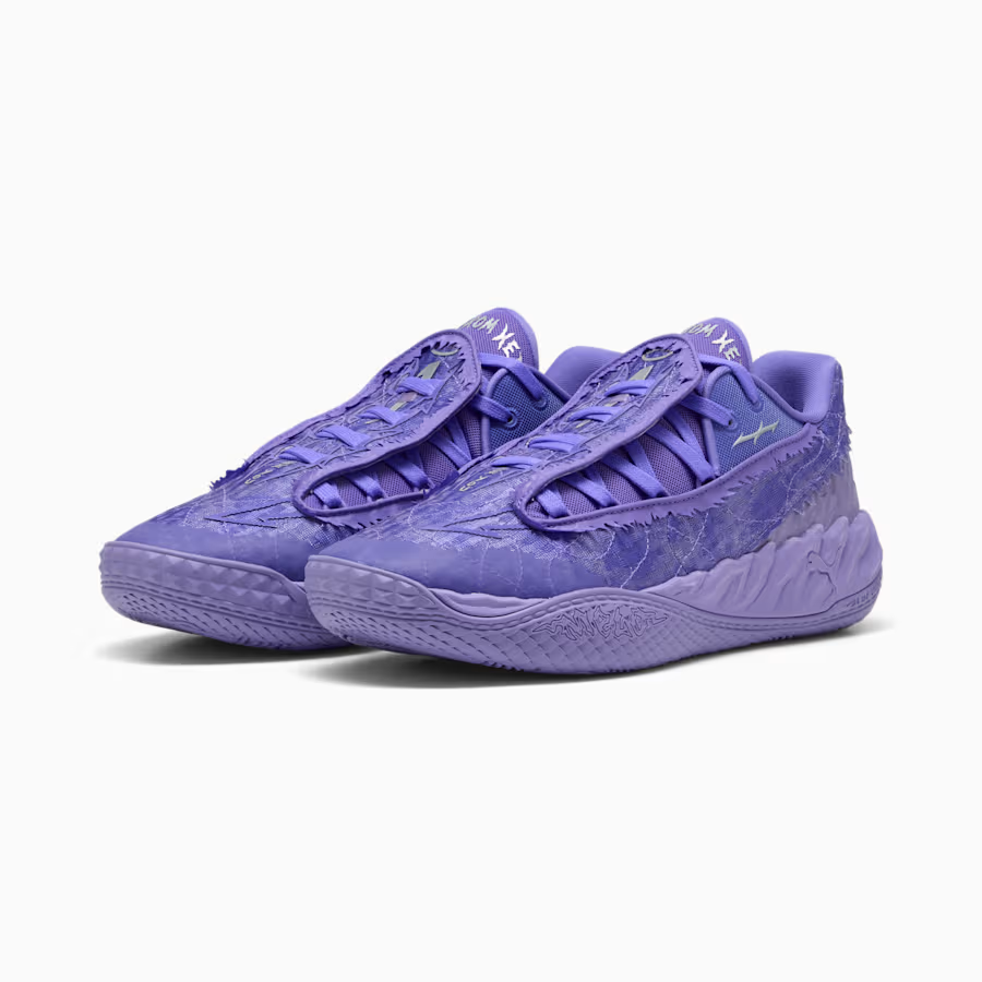 313266-01 Puma MB05 Lo Team Bank "Dark Amethyst" (Men's)