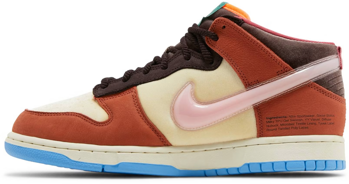 DJ1173-700 Social Status Ã Nike Dunk Mid "Chocolate Milk" (Men's)
