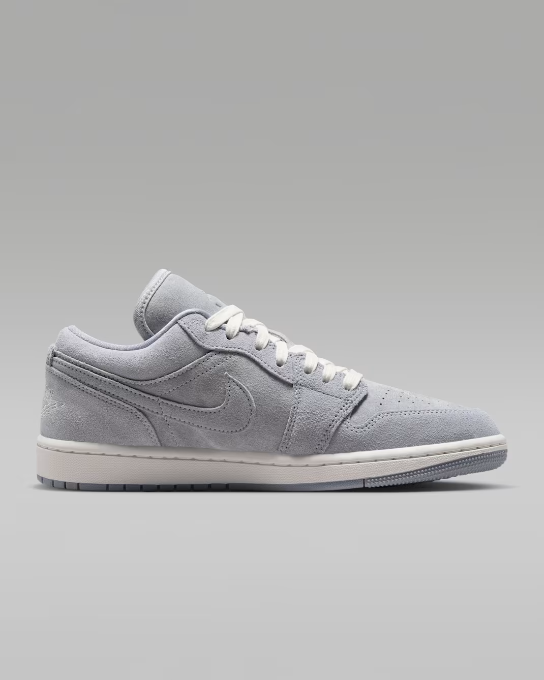IW0819-498 NIKE Air Jordan 1 Low "Wolf Grey" (Women's)