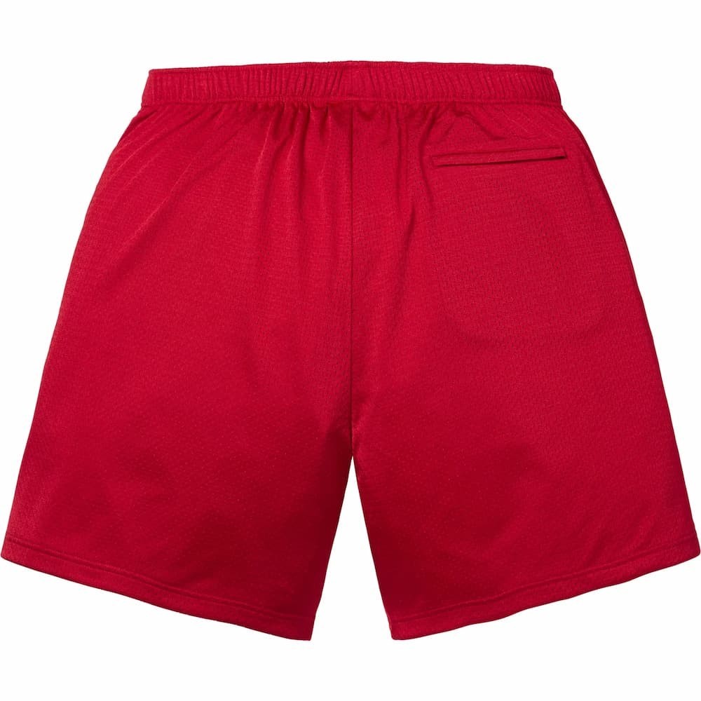 Supreme Small Box Baggy Mesh Short Red