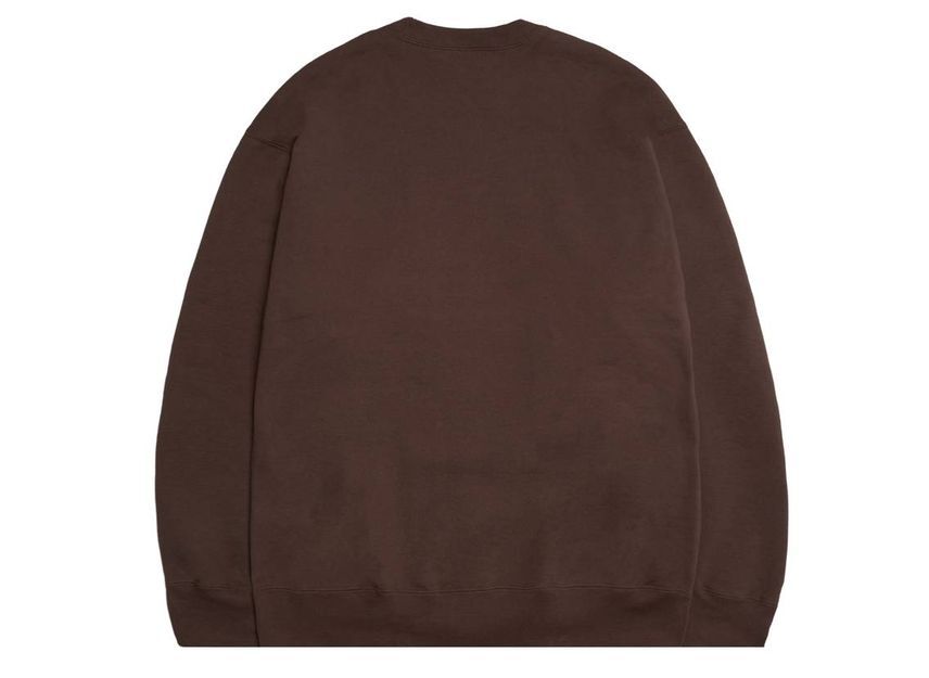 Supreme Box Logo Crewneck Brown (22FW)