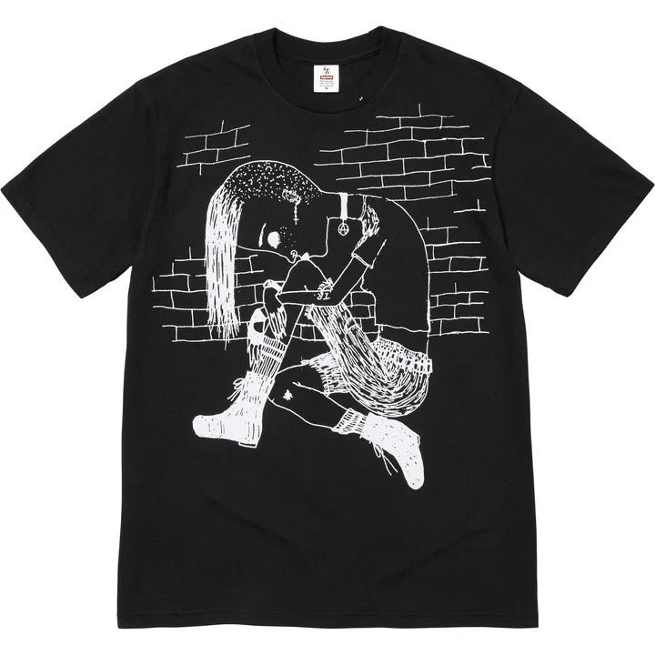 Supreme Y's by Yohji Yamamoto Thinker Tee Black