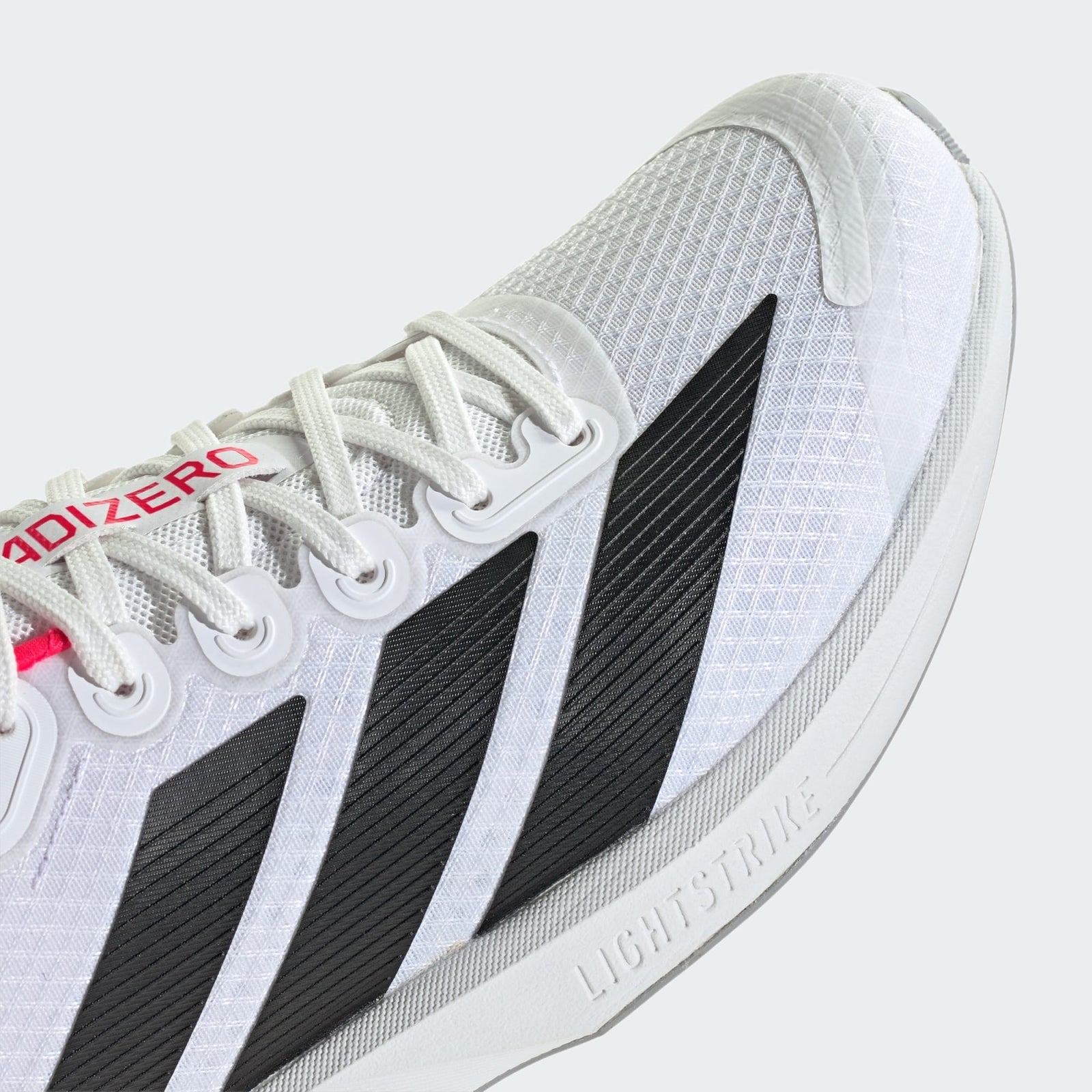 JP6529 adidas Adizero BK Cloud White Core Black Lucid Red (Men's)