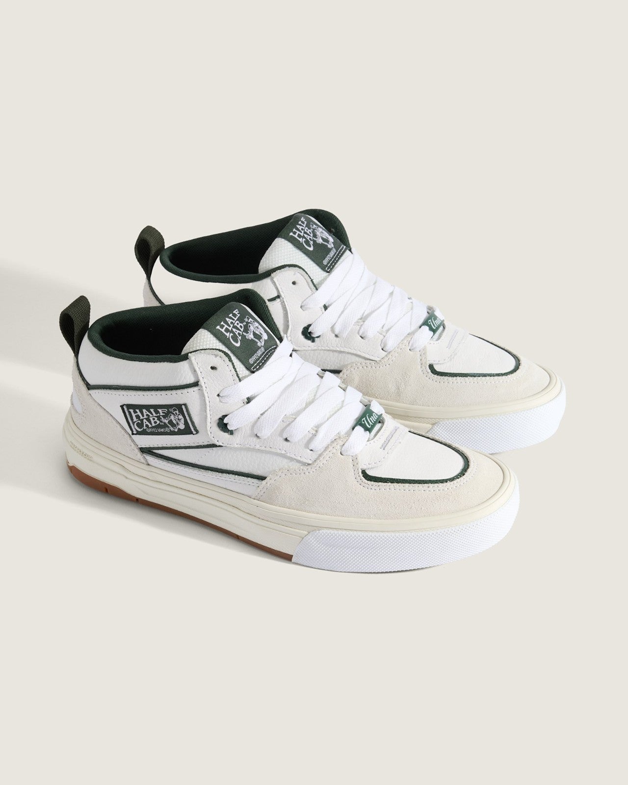 VN000D9Z9DH Vans Skate Half Cab Wafflecup White (Men's)