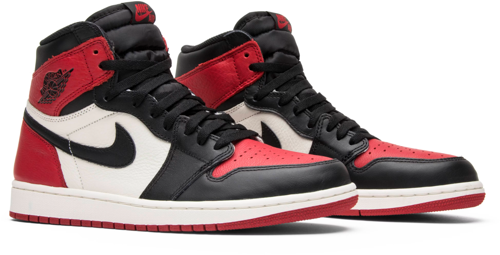 555088-610 Nike Air Jordan 1 Retro High OG "Bred Toe" (Men's)