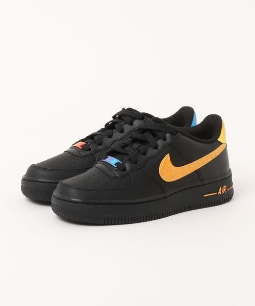 KIM7742-001 Nike GS Air Force 1 Low BB WIN "Black"