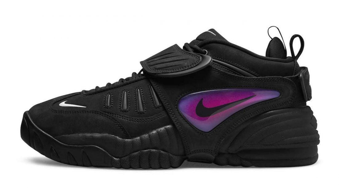 DM8465-001 AMBUSH Ã Nike Air Adjust Force "Black and Psychic Purple"