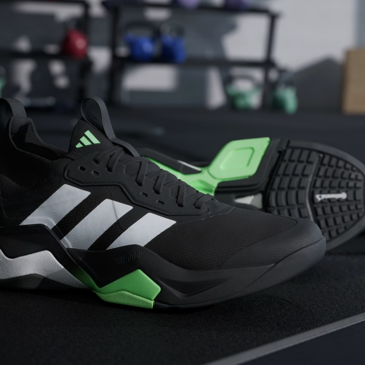 JS3167 adidas Rapidmove ADV 2 Core Black Cloud White Lime Burst (Men's)