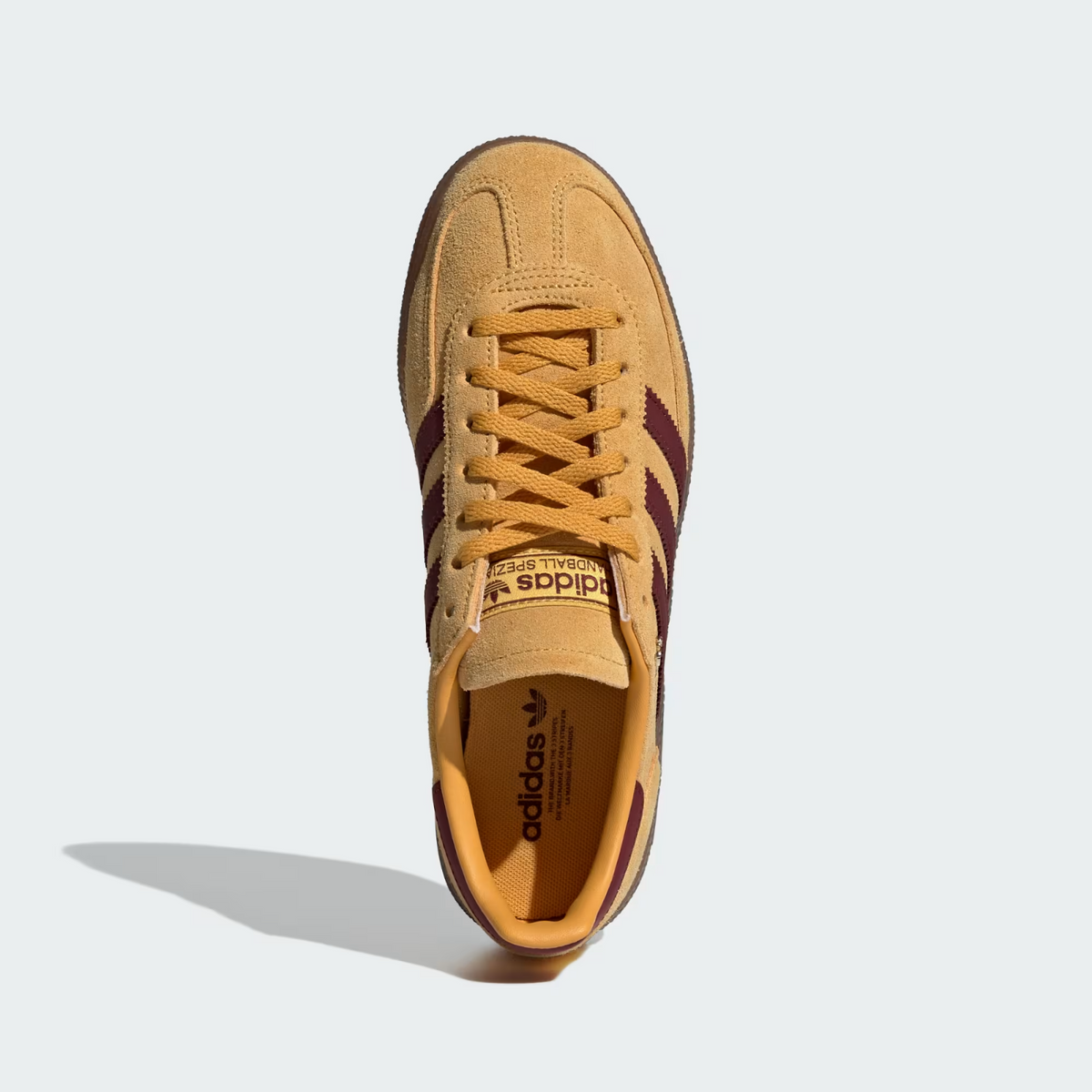 IH1494 Adidas Handball Spezial "Preloved Yellow/Shadow Red" (Men's)
