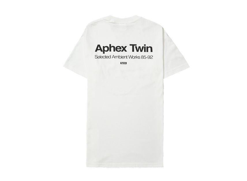 Supreme Aphex Twin Ambient Works Tee White