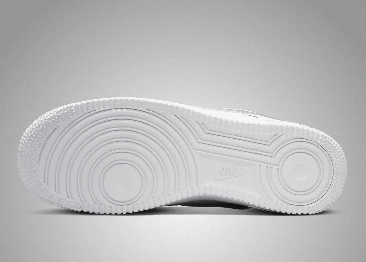 IV5102-100 Nike Air Force 1 '07 White Metallic Silver (Women's)