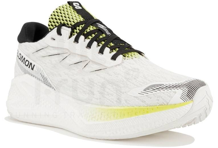 L45404100 Salomon Aero Glide 4 "White/Sunny Lime" (Men's)