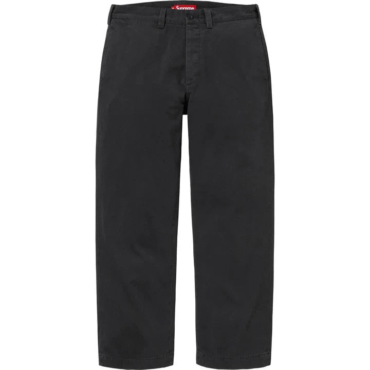 Supreme Chino Pant (25FW) Black