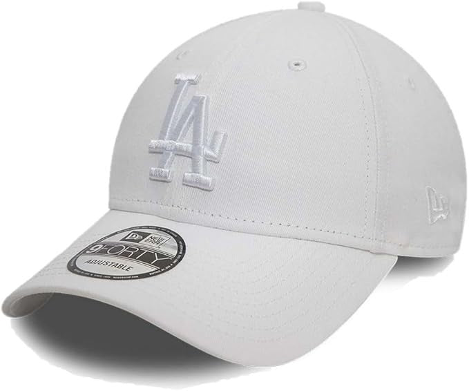 NEW ERA 9FORTY LA Dodgers League Essential Bianco LA White White