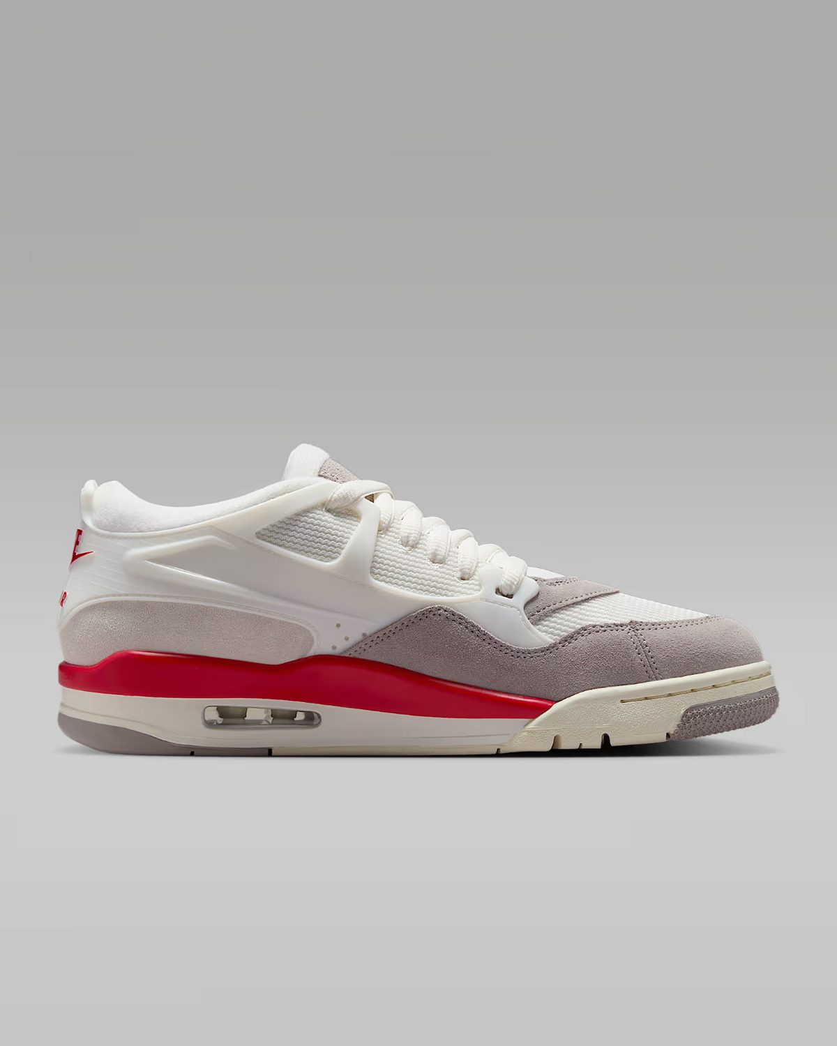 HF8126-100 Nike Air Jordan 4 RM Sail College Grey Coconut Milk Fire Red (Men's)
