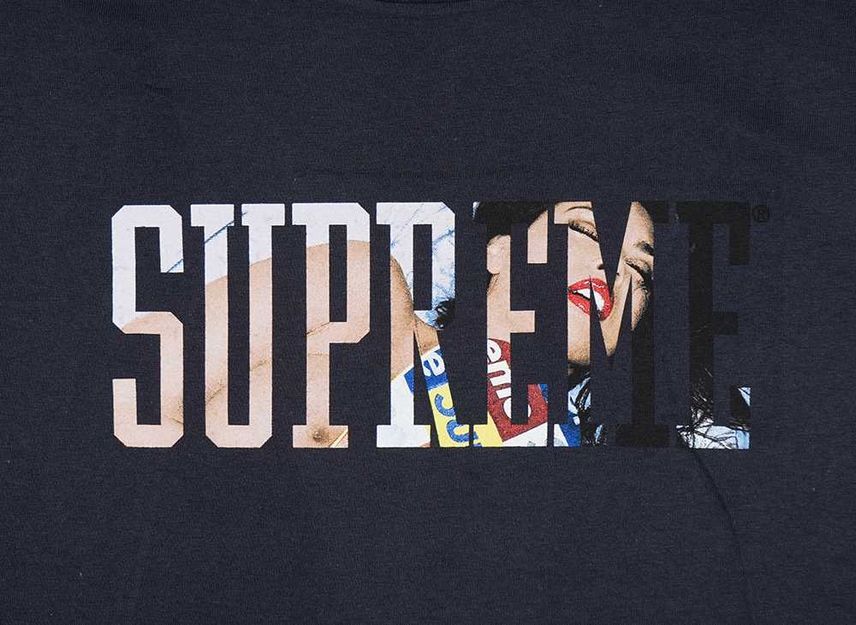 Supreme Tera Patrick Tee Navy