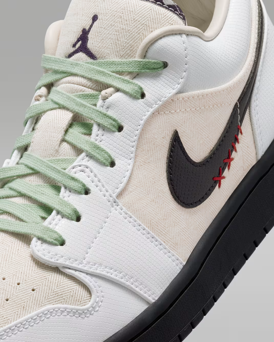 IW2020-110 Nike Air Jordan 1 Low SE "Light Orewood Brown/Steam" (Men's)