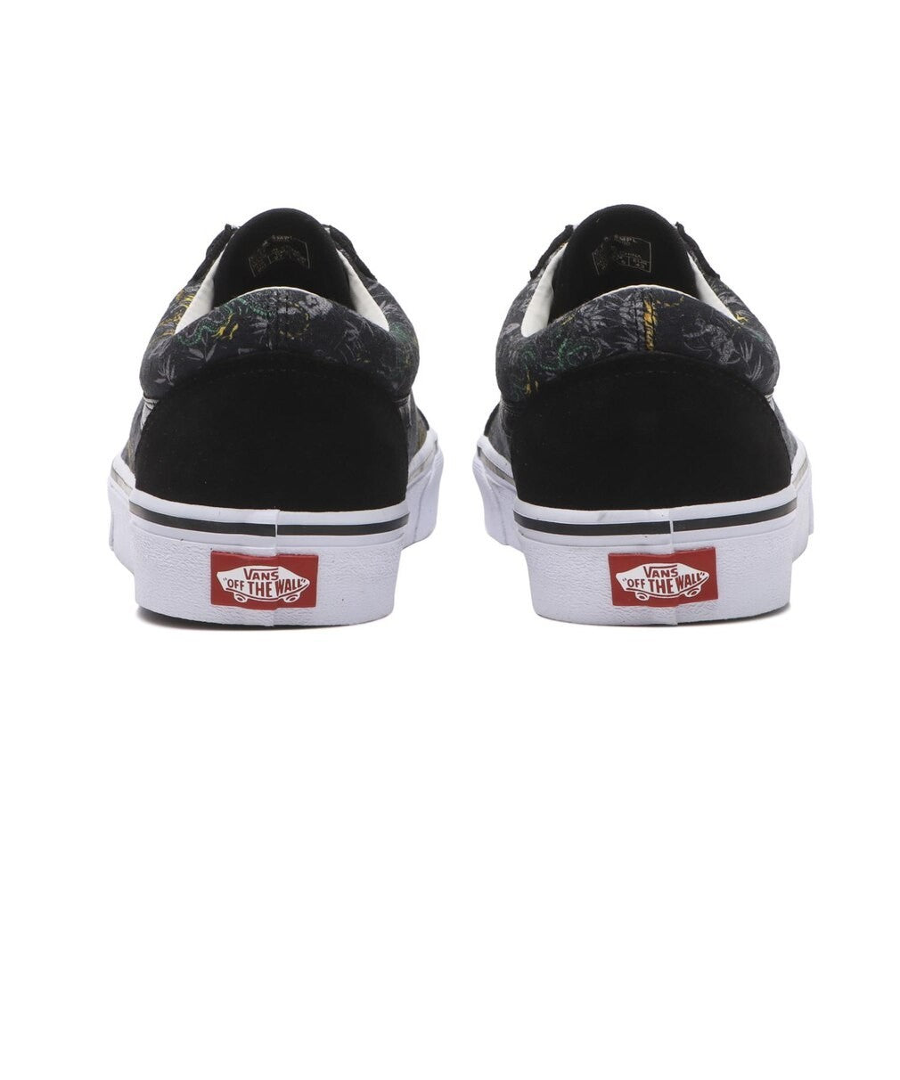 705933-0002 Vans Old Skool "Black/Aloha" (V36CF ALH)