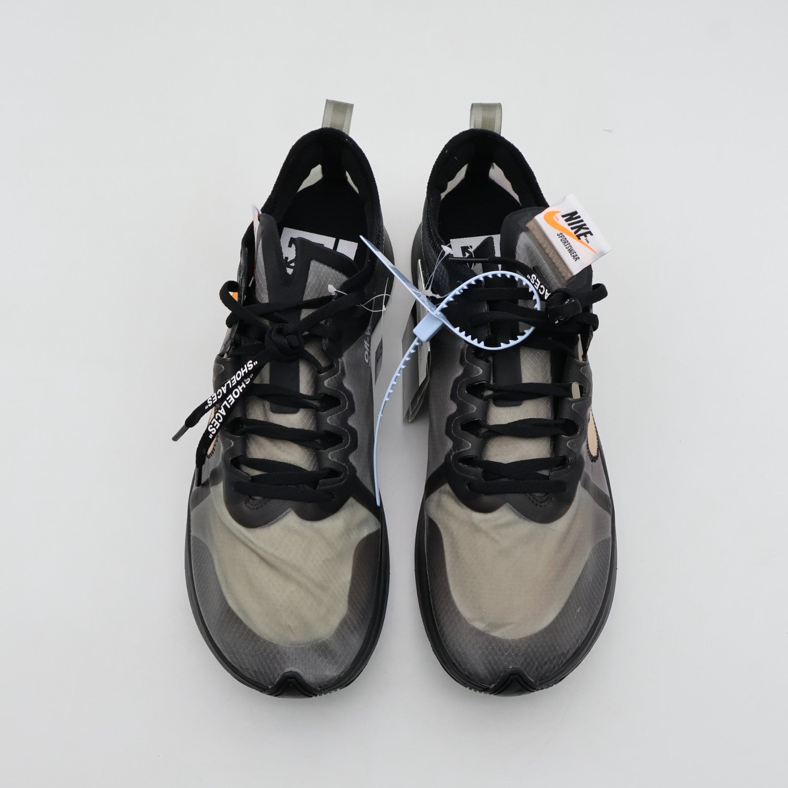 AJ4588-001 OFF-WHITE Ã NIKE ZOOM FLY BLACK (Men's)