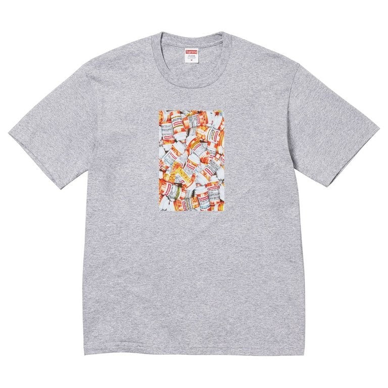 Supreme Pills Tee Heather Grey
