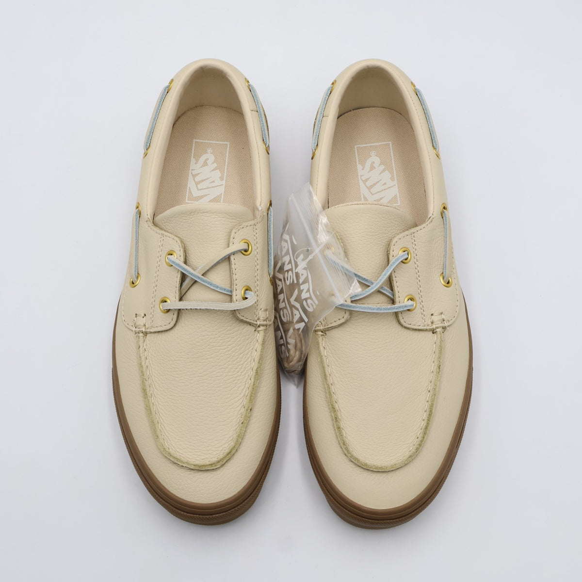 VN000Z11TAN Vans 2 Eyelet Boat Shoe Leather Tan (Men's)
