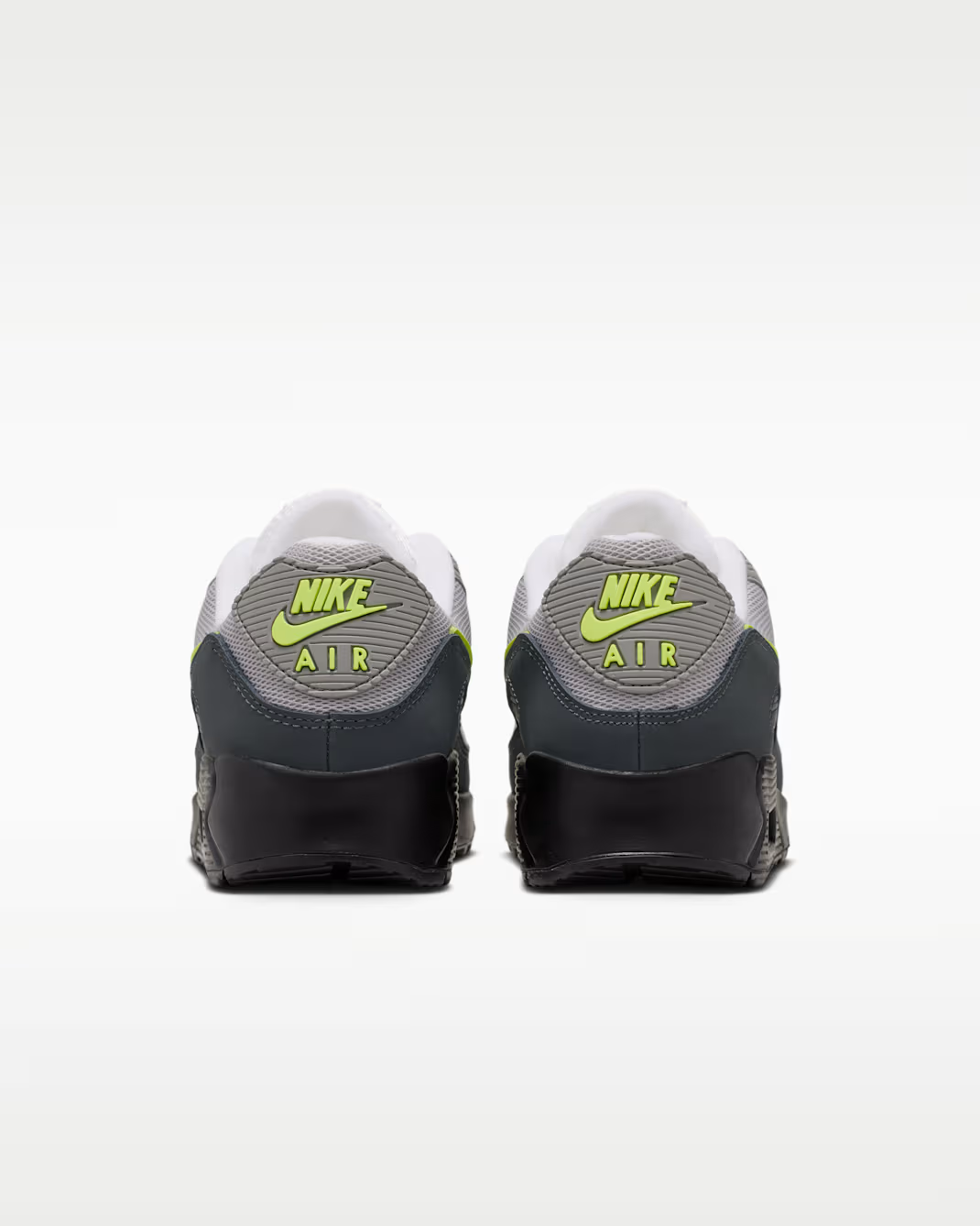 IQ0289-010 Nike Air Max 90 Black Neon Yellow (Men's)