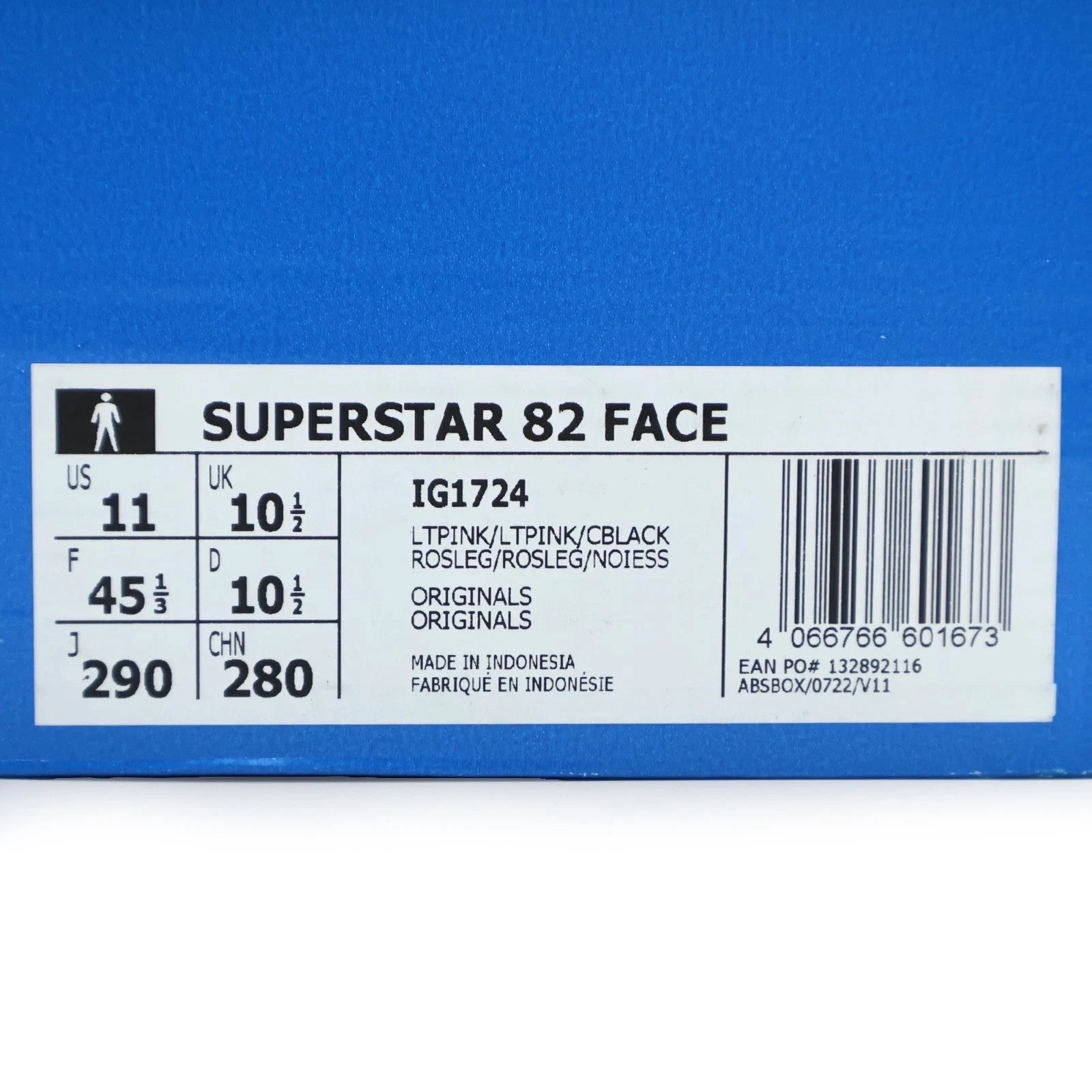 IG1724 FACE adidas Originals Superstar 82 Light Pink (Men's)