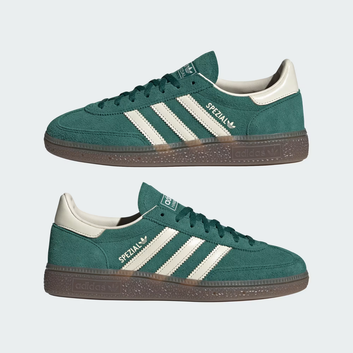 IH1509 adidas Originals Handball Spezial Collegiate Green Cream White (Women's)